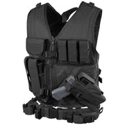 CV-002 CROSS DRAW VEST NEGRO MARCA CONDOR