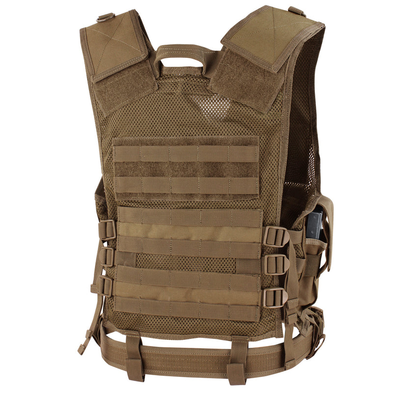 CV-498 CROSS DRAW VEST COYOTE MARCA CONDOR