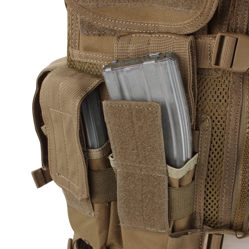 CV-498 CROSS DRAW VEST COYOTE MARCA CONDOR