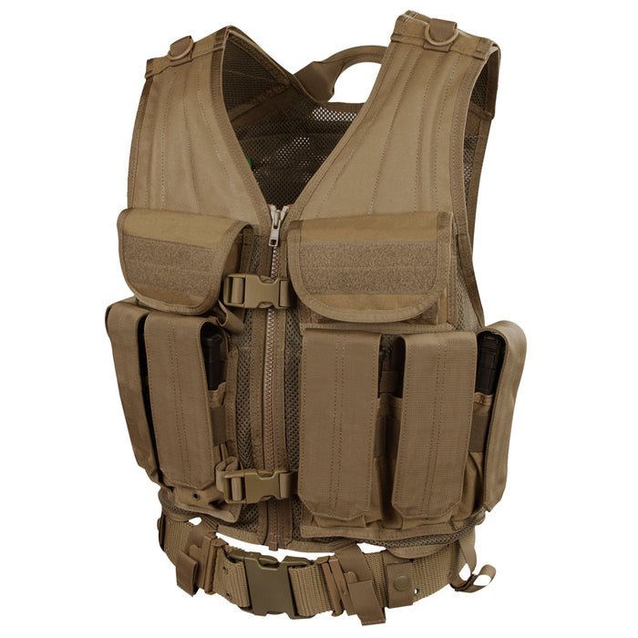 ETV-498 ELITE TACTICAL VEST COYOTE MARCA CONDOR