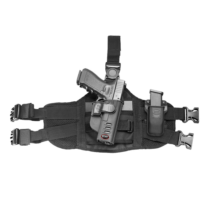 EXND2 UN. DE EXTENSION DE MUSLO FUNDAS PALETA/2 PORTA CARGADORES MARCA FOBUS