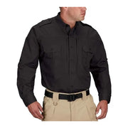 F5312-50-001 CAMISA TACTICA LIGERA 65% 35% NEGRA MARCA PROPPER