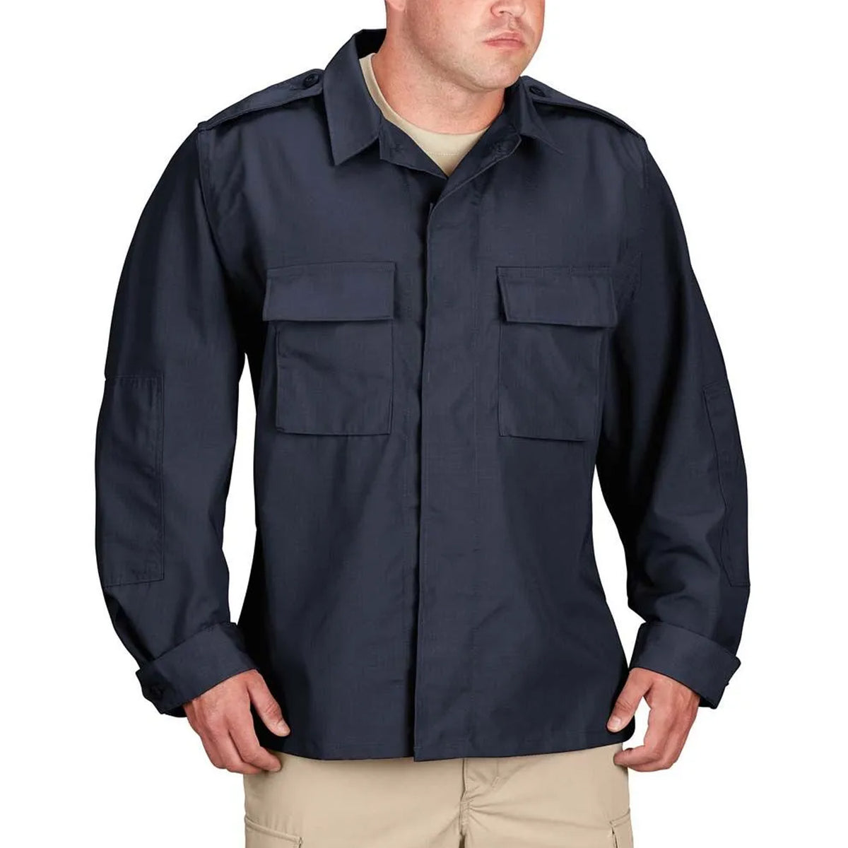 F5452-38-450 CAMISA BDU M/L MARINO MARCA PROPPER T. CH