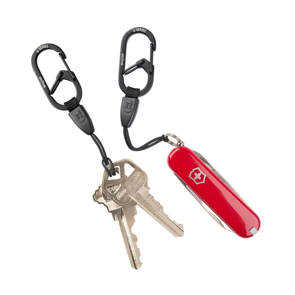 GS1ML-01-2R3 CORDON MINI G-SERIES PAQUETE CON 2 NEGRO MARCA NITE IZE