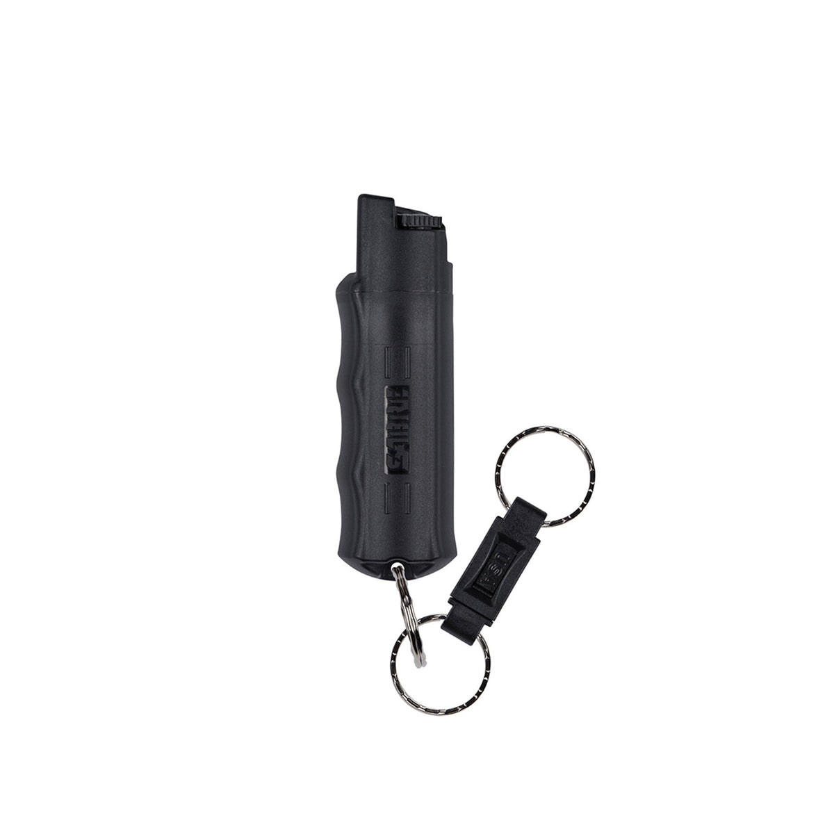HC-14-BK-US-02 GAS PIMIENTA LLAVERO DURO QUICK 15 GRMS. NEGRO MARCA SABRE