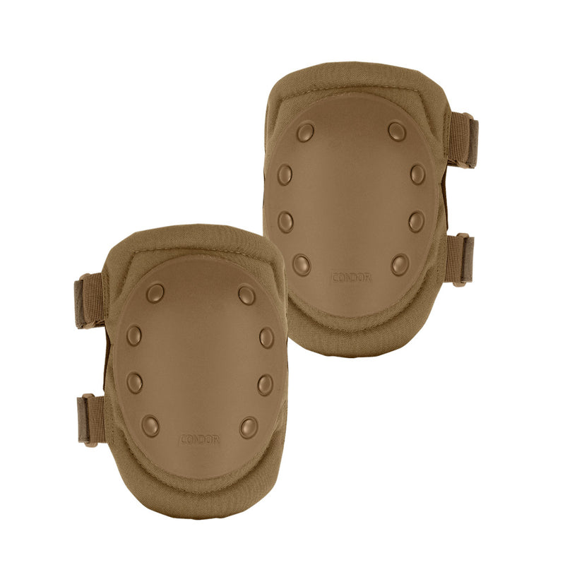 KP1-498 PAR DE RODILLERAS TACTICAS COYOTE MARCA CONDOR