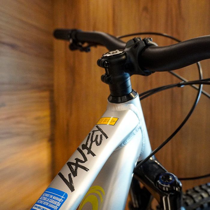 T23305PH BICICLETA LAUFEY H30 2026 SMOOTH SILVER (MATT) - TITANIUM (GLOSS) MARCA ORBEA T.M