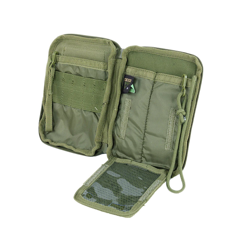 MA16-001 POCKET POUCH CON BANDERA VERDE MARCA CONDOR