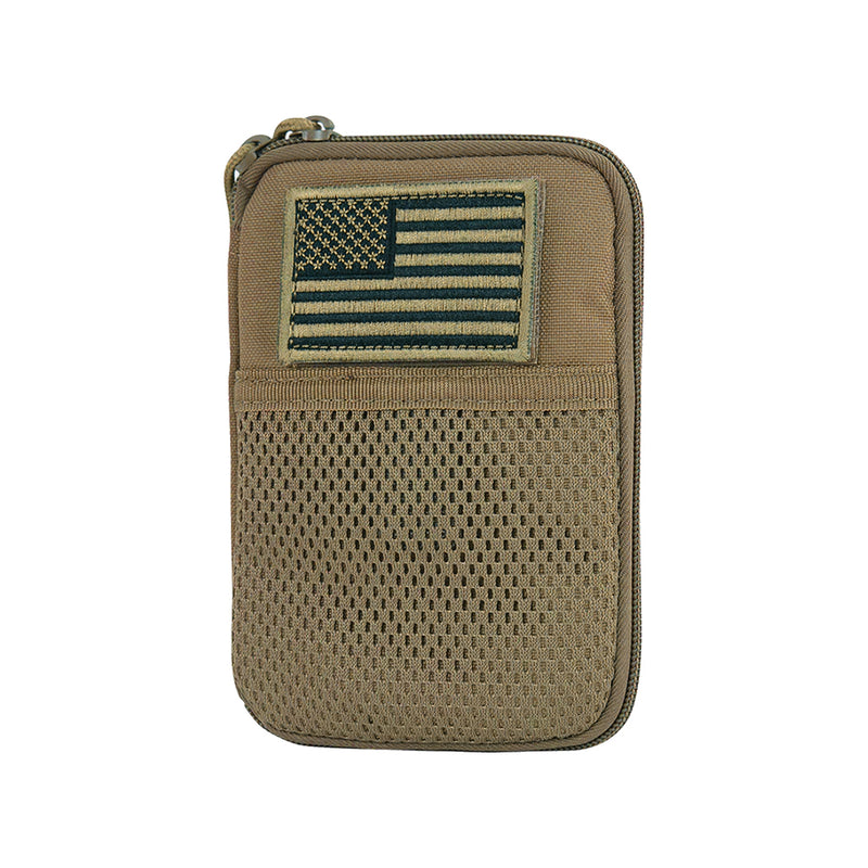 MA16-498 POCKET POUCH CON BANDERA COYOTE MARCA CONDOR