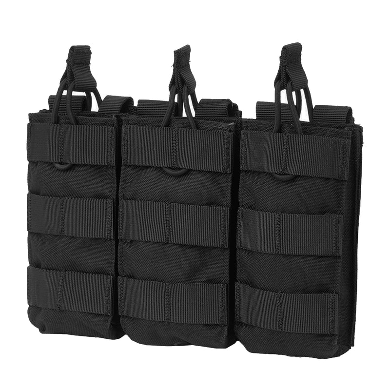 MA27-002 TRIPLE M4/M16 OPEN-TOP MAG POUCH NEGRO MARCA CONDOR