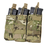 MA27-008 TRIPLE M4/M16 OPEN-TOP MAG POUCH MULTICAM MARCA CONDOR