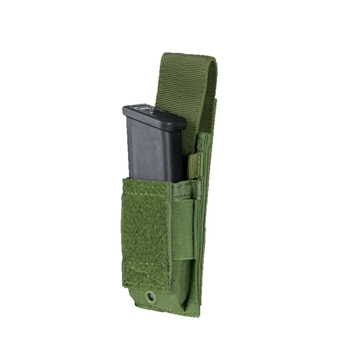 MA32-001 PORTA CARGADOR SENCILLO VERDE MARCA CONDOR