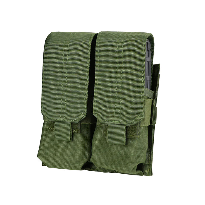 MA4-001 DOUBLE M4 MAG POUCH VERDE MARCA CONDOR