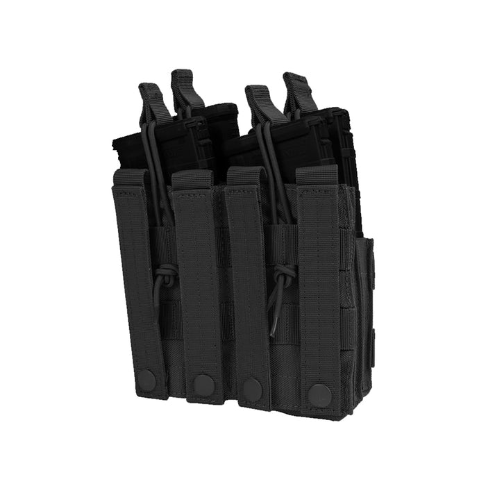 MA43-002 DOUBLE STACKER M4 MAG POUCH NEGRO MARCA CONDOR