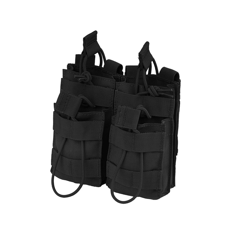 MA43-002 DOUBLE STACKER M4 MAG POUCH NEGRO MARCA CONDOR