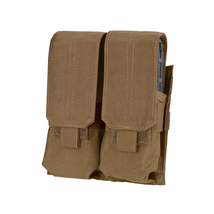 MA4-498 DOUBLE M4 MAG POUCH COYOTE MARCA CONDOR