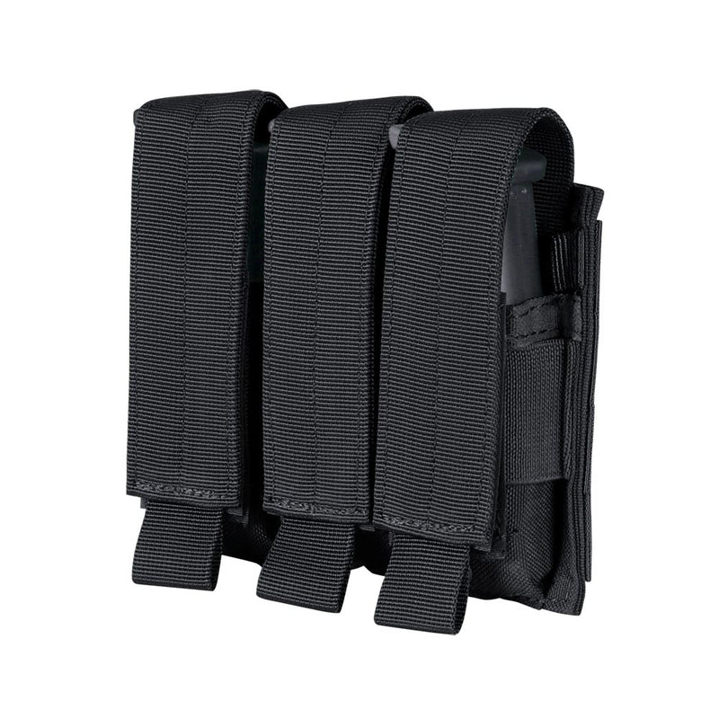 MA52-002 PORTA CARGADOR TRIPLE PARA PISTOLA NEGRO MARCA CONDOR