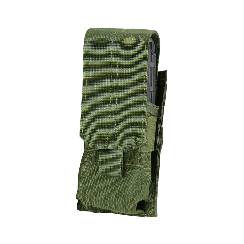 MA5-001 PORTA CARGADOR SENCILLO M4 VERDE MARCA CONDOR