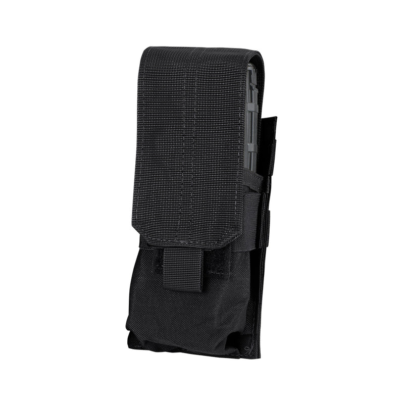 MA5-002 PORTA CARGADOR SENCILLO M4 NEGRO MARCA CONDOR