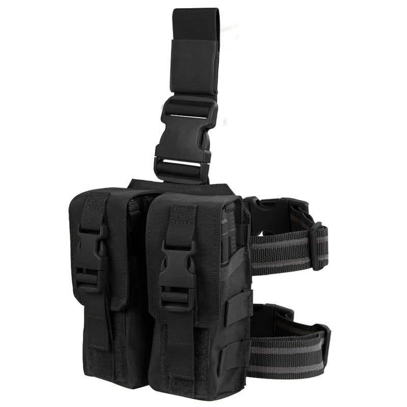 MA65-002 DROP LEG M4 MAG POUCH NEGRO MARCA CONDOR