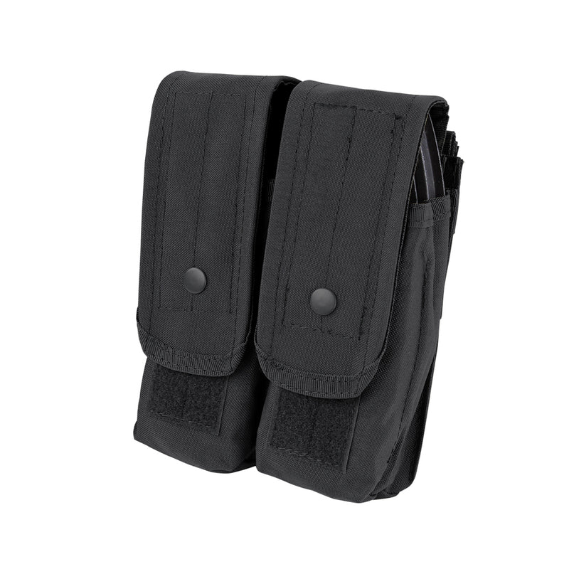 MA6-002 PORTA CARGADOR DOBLE AR/AK NEGRO MARCA CONDOR