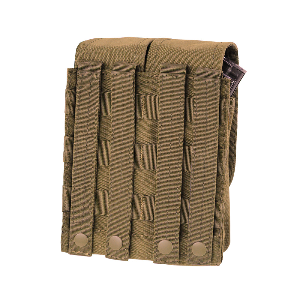 MA6-498 PORTA CARGADOR DOBLE AR/AK COYOTE MARCA CONDOR