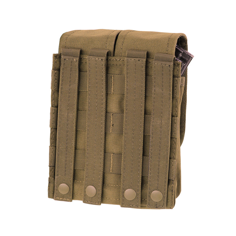MA6-498 PORTA CARGADOR DOBLE AR/AK COYOTE MARCA CONDOR