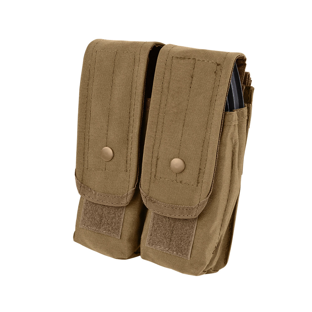 MA6-498 PORTA CARGADOR DOBLE AR/AK COYOTE MARCA CONDOR