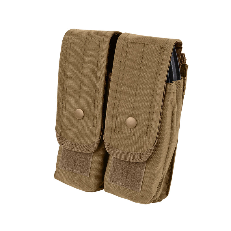 MA6-498 PORTA CARGADOR DOBLE AR/AK COYOTE MARCA CONDOR