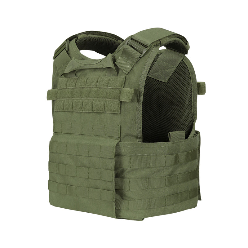 MOPC-001 PORTA PLACA OPERATOR VERDE MARCA CONDOR