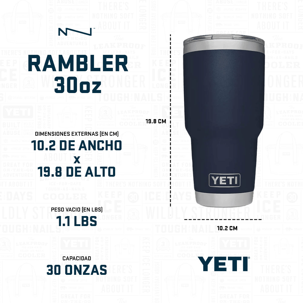 TERMO YETI 30oz RAMBLER FIREFLY YELLOW 21071504720