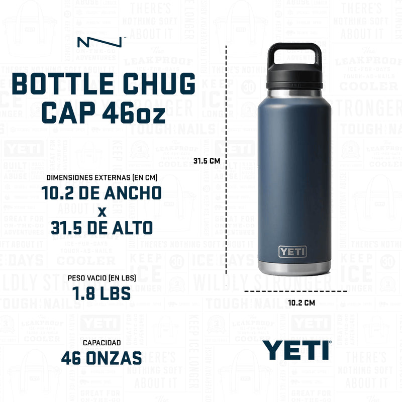 21071504115 TERMO RAMBLER 46oz CHUG CAP MARINO MARCA YETI
