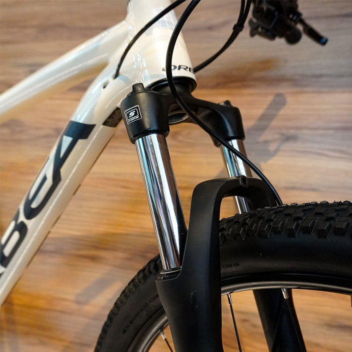 T20517RF BICICLETA ONNA 29 50 2026  IVORY WHITE (GLOSS) - NAVY BLUE (MATT) MARCA ORBEA T.M