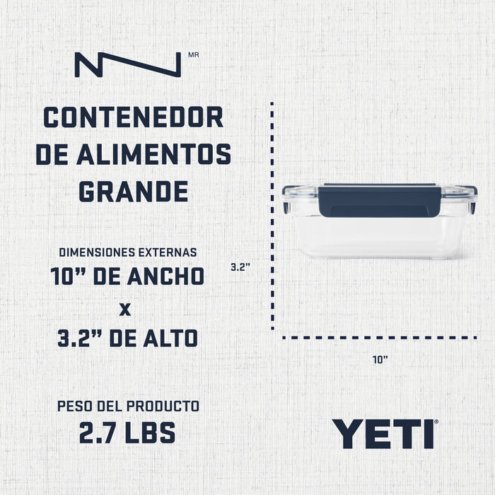 21071501835 CONTENEDOR DE ALIMENTOS GRANDE MARINO MARCA YETI