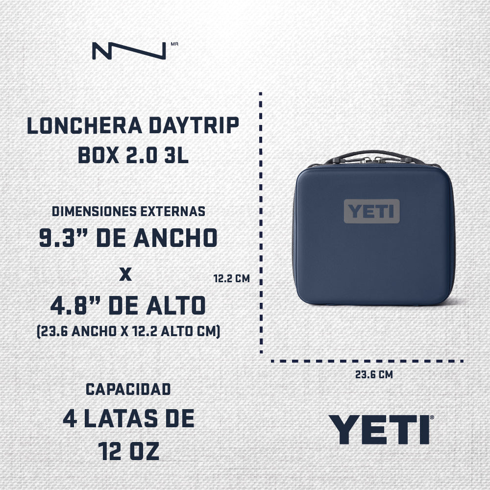 18060131865 LONCHERA DAYTRIP BOX 2.0 3L RESCUE RED MARCA YETI
