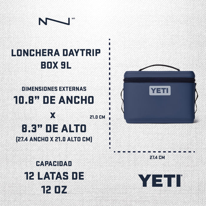 18060132081 LONCHERA DAYTRIP BOX 9L NEGRO MARCA YETI