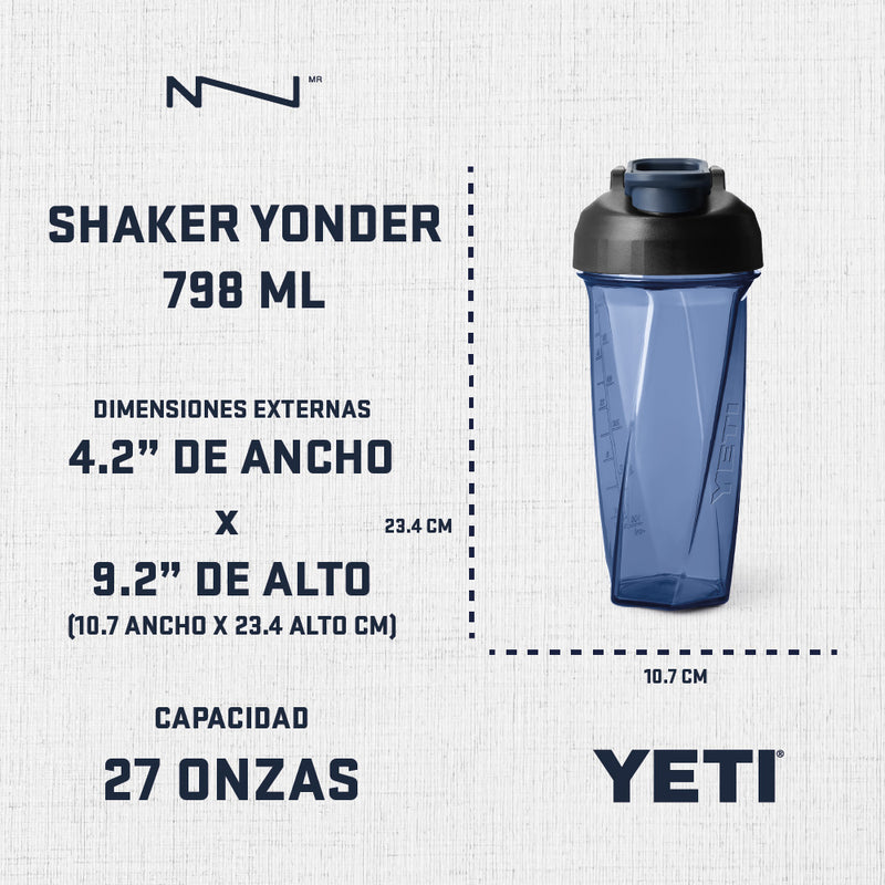 21071508848 BOTELLA SHAKER YONDER 27oz MARINO MARCA YETI