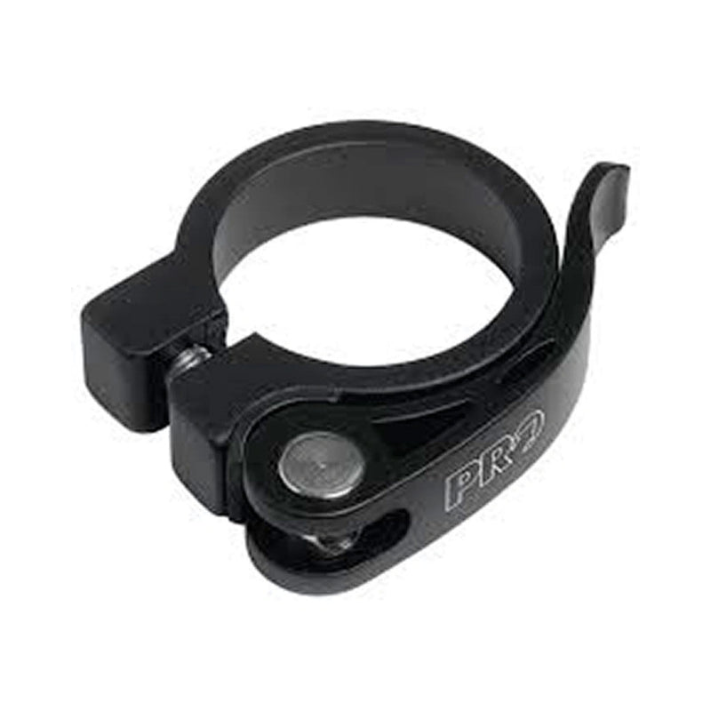 1010077 ABRAZADERA DE POSTE DE ASIENTO PRO QR 34.9MM NEGRO MARCA SHIMANO