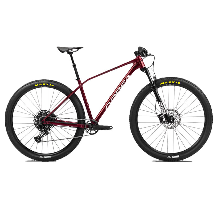 N21616N8 BICICLETA ALMA H10 2023 EAGLE METALLIC DARK RED-CHIC WHITE MARCA ORBEA T. CH