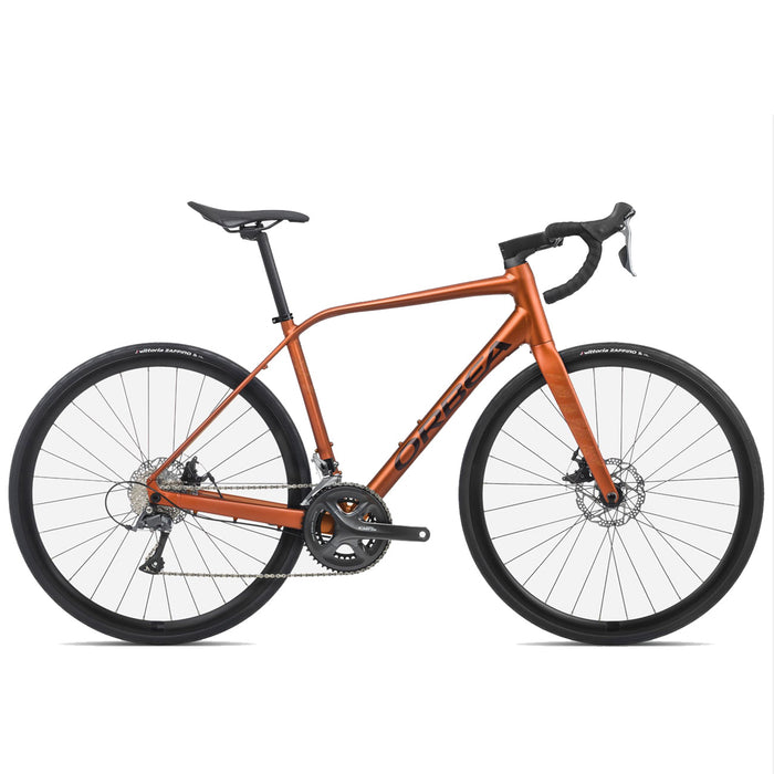 R10149AA BICICLETA AVANT H60 2024 ORANGE CANDY (MATT)-COSMIC BRONZE (GLOSS) MARCA ORBEA T. 49