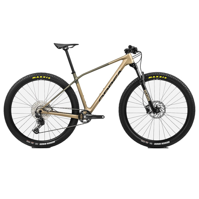 R21718MB BICICLETA ALMA M50 BAOBAB BROWN - GREEN GOLD (MATT) MARCA ORBEA T.M