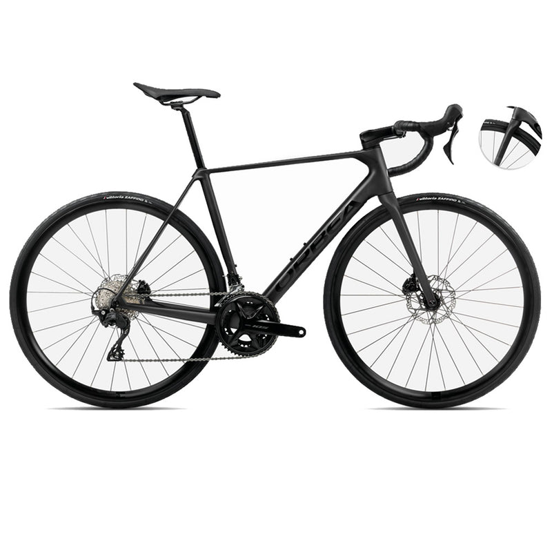 S10751AK BICICLETA ORCA M30 2025 VULCANO-BLACK (MATT) BLACK (GLOSS) MARCA ORBEA T. 51