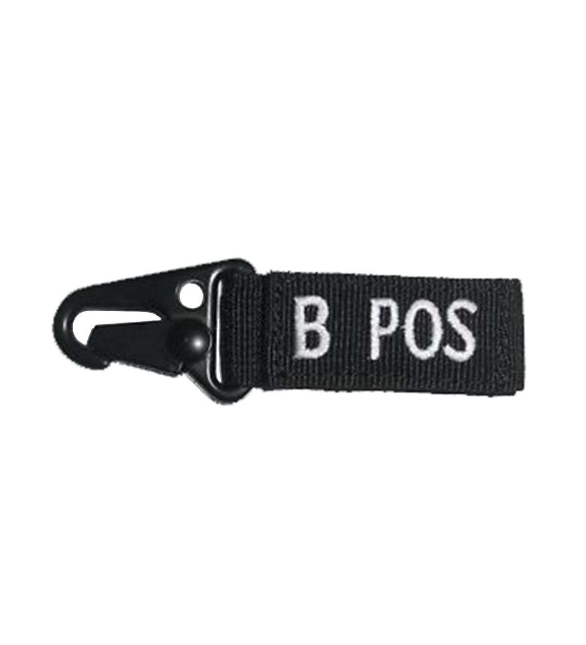 LLAVERO CONDOR TIPO DE SANGRE B+ NEGRO 239B+002