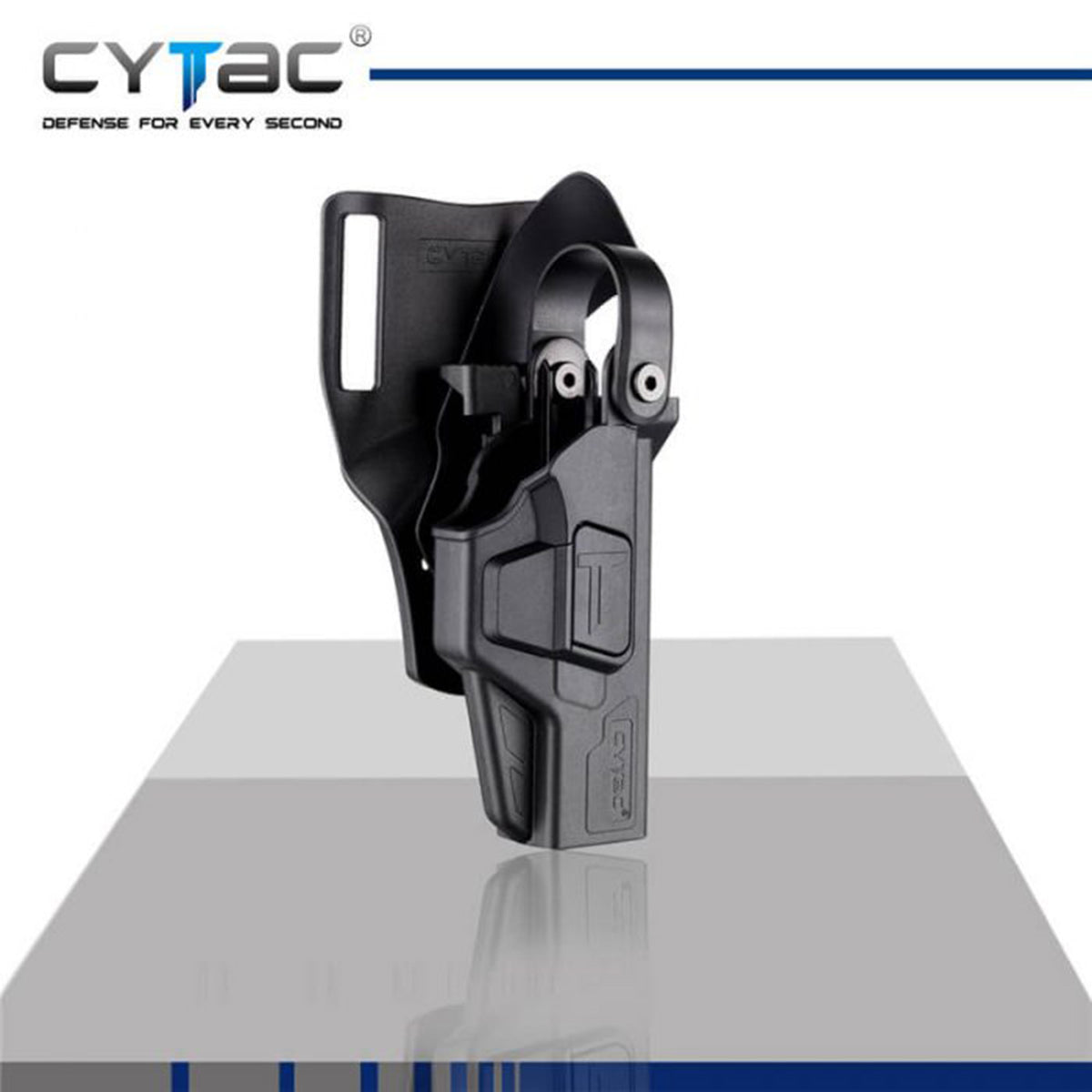 FUNDA CYTAC NIVEL 3 PARA GLOCK 17 DERECHA G3 1-D3G1700