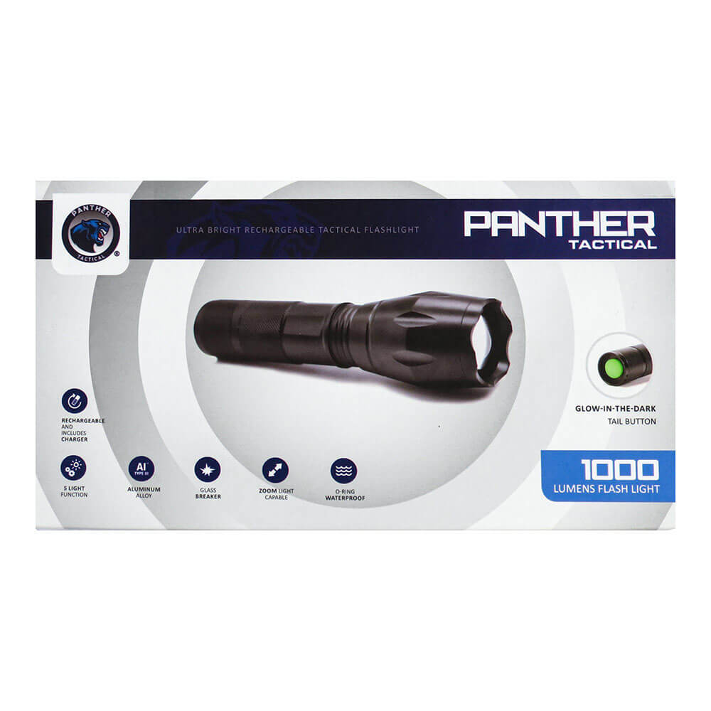 LAMPARA RECARGABLE PANTHER 1000 LUMENS 900301