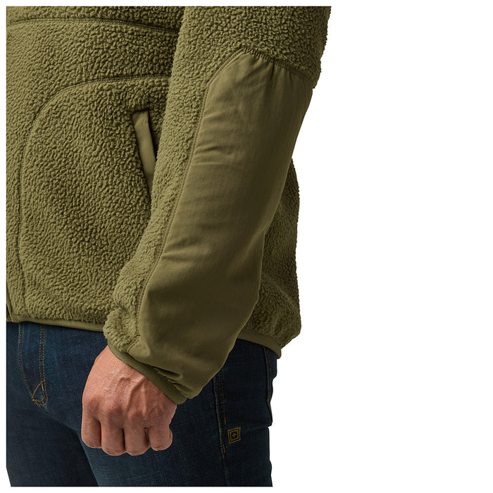 78062-206 CHAMARRA HQ TECH FLEECE FIELD GREEN MARCA 5.11 TACTICAL