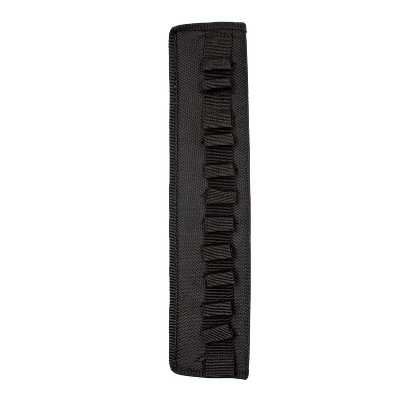900101 CARTUCHERA 12 TIROS P/ESCOPETA NEGRA MARCA PANTHER