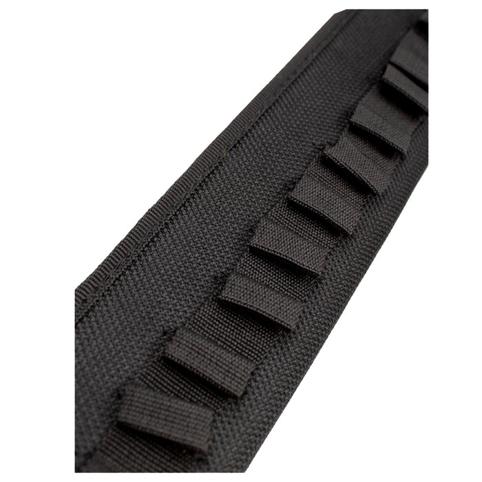 900101 CARTUCHERA 12 TIROS P/ESCOPETA NEGRA MARCA PANTHER