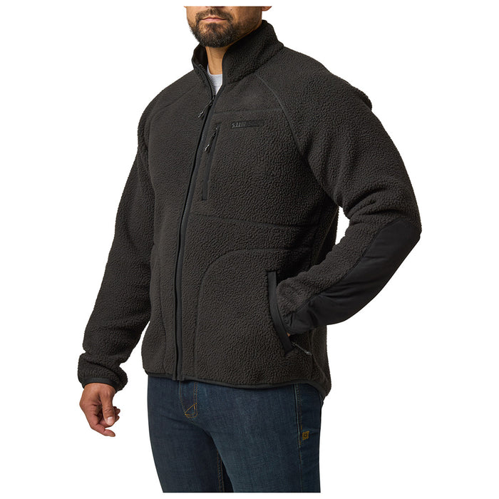 78062-019 CHAMARRA HQ TECH FLEECE NEGRA MARCA 5.11 TACTICAL