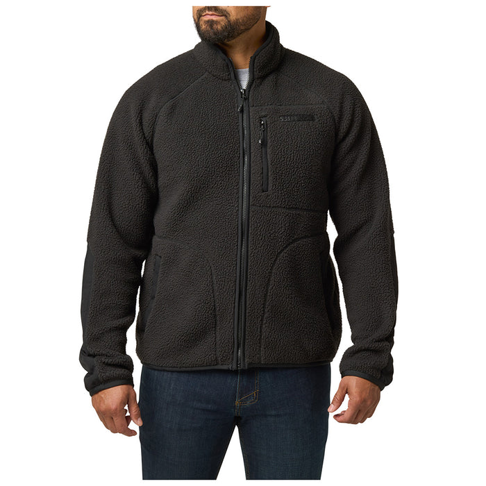 78062-019 CHAMARRA HQ TECH FLEECE NEGRA MARCA 5.11 TACTICAL